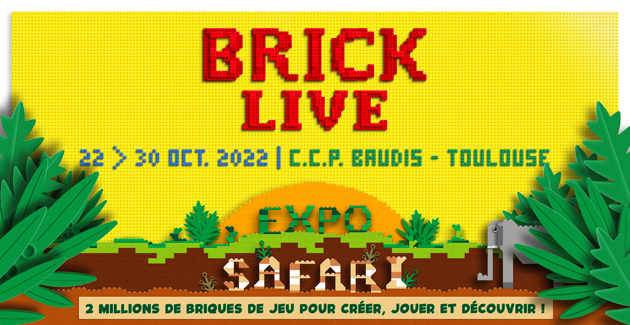 Terrible tarifa Majestuoso Expo Brick Live // Salon pour les fans de Légo à Toulouse | Kidiklik